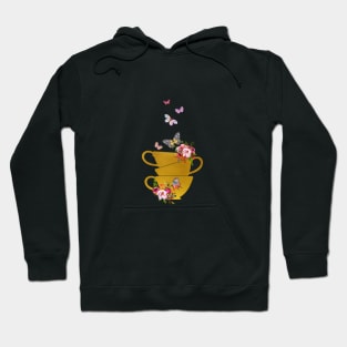 Teacups Stacked Hoodie